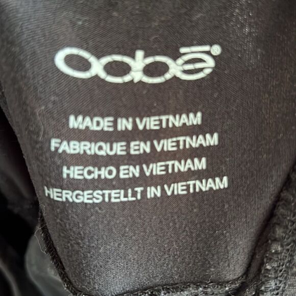 Oobe Black Maternity Pants Large - Picture 3 of 5